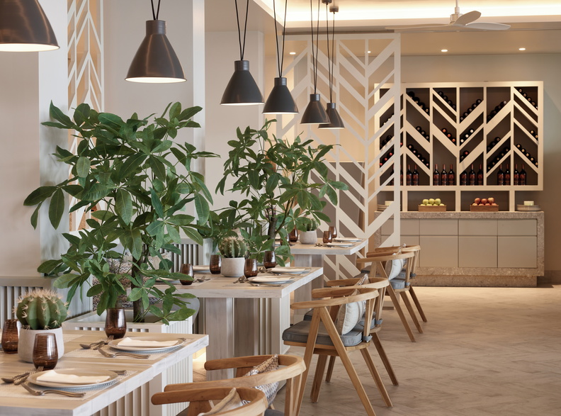 Tiara Holidays - Ikos Dassia - fresco a la carte restaurant